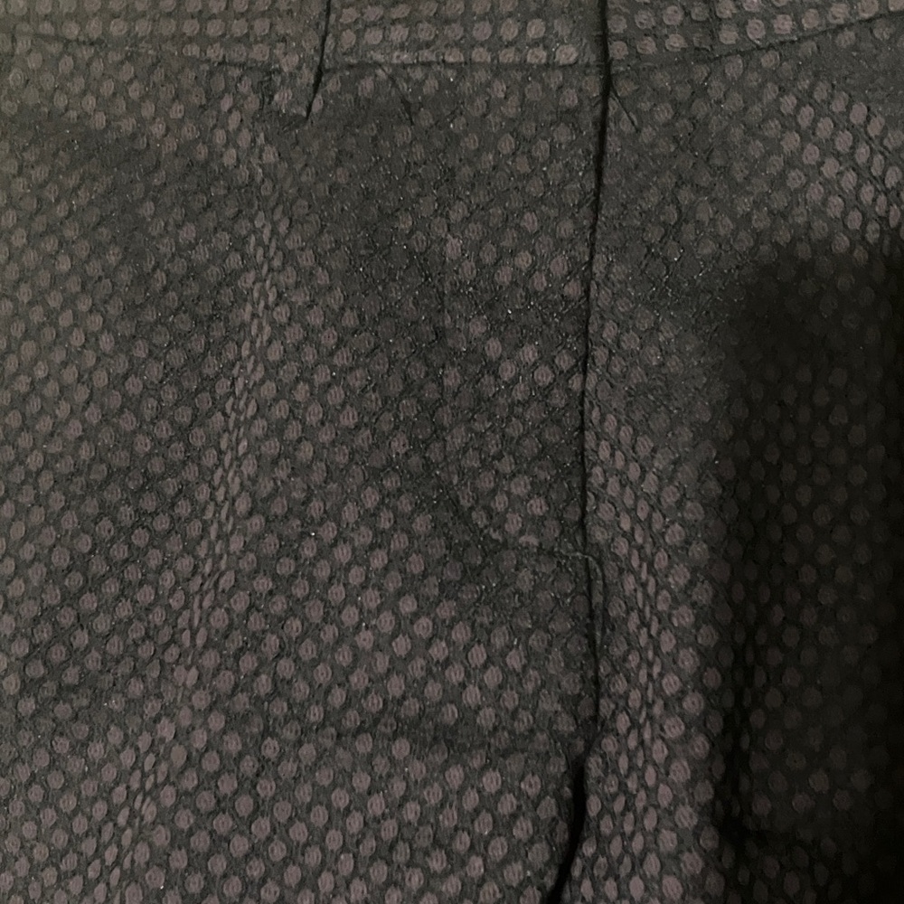 Black Patterned Pants - image 3